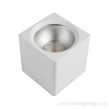 20W COB Die-cast Aluminum Square Surface Mounted Downlight